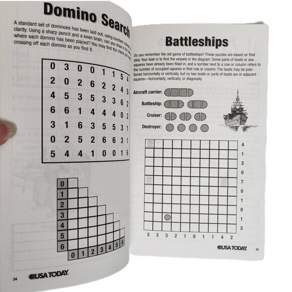 Luxe & Everyday Logic Puzzels To Give Your Brain a Workout 2 Book Bundle… - Picture 4 of 9